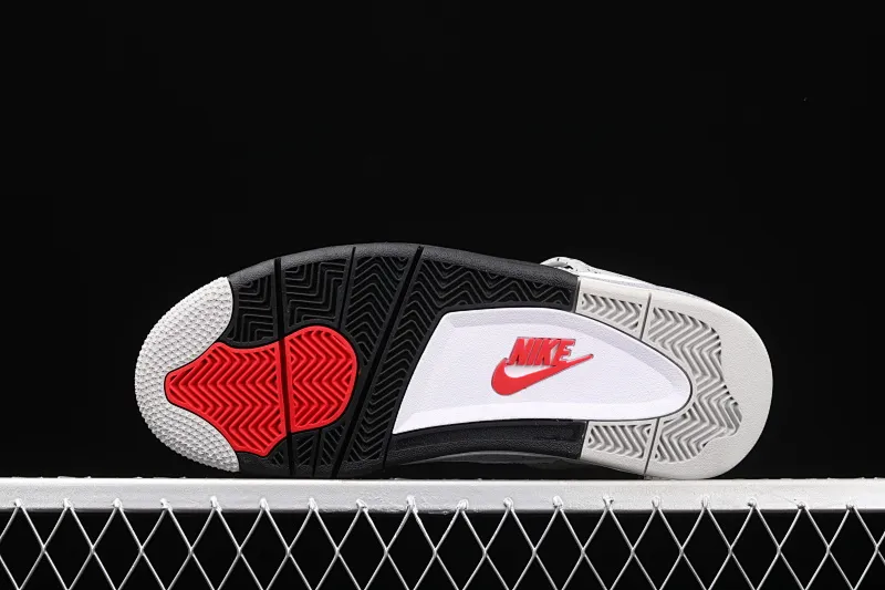 All categories Air Jordan Jordan series basketball shoes Air Jordan 4 pure original Air Jordan 4 White Cement AJ4 Joe 4 white cement white gray 840606-192